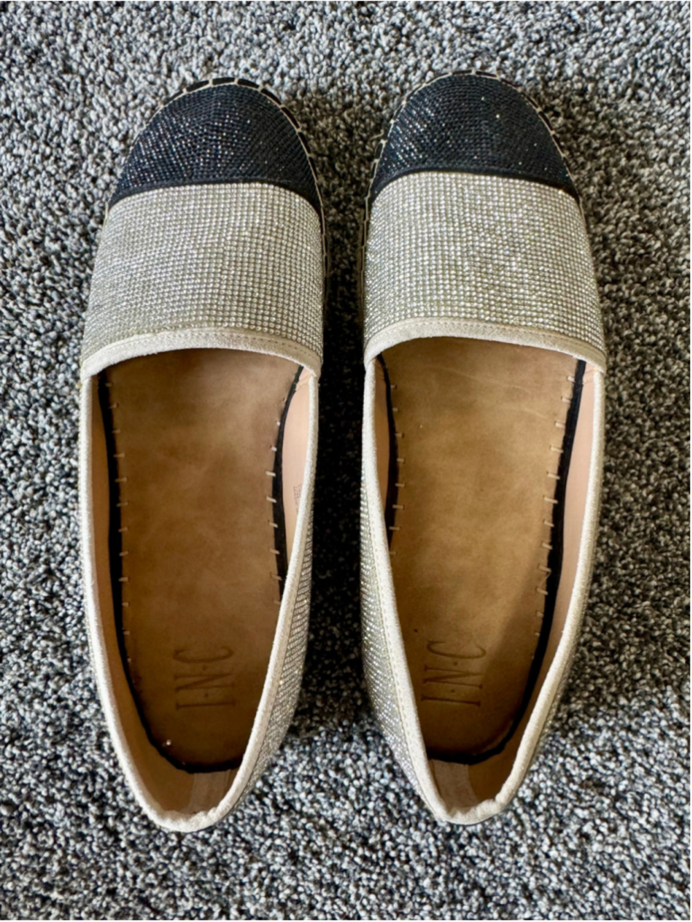 INC INTERNATIONAL CONCEPTS CORVINA RHINESTONES BLING ESPADRILLES SIZE 11 - Picture 10 of 14